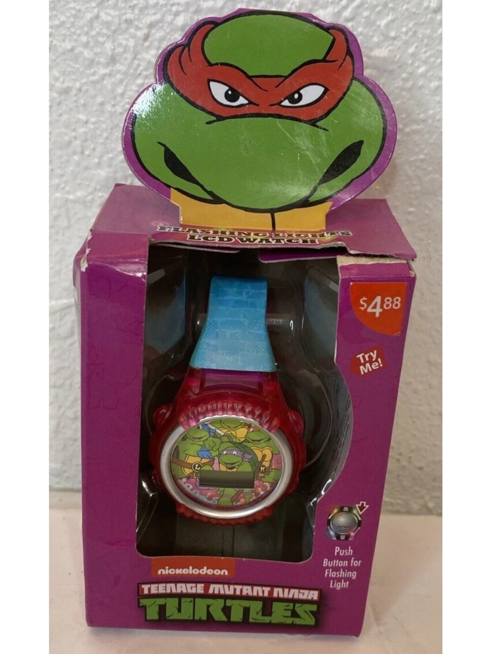 Nickelodeon Teenage Mutant Ninja Turtles 2015 Wristwatch Untested